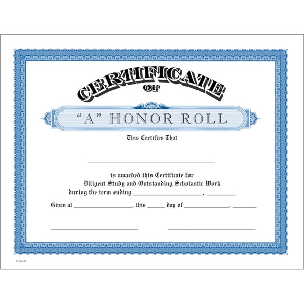 Classic Certificate