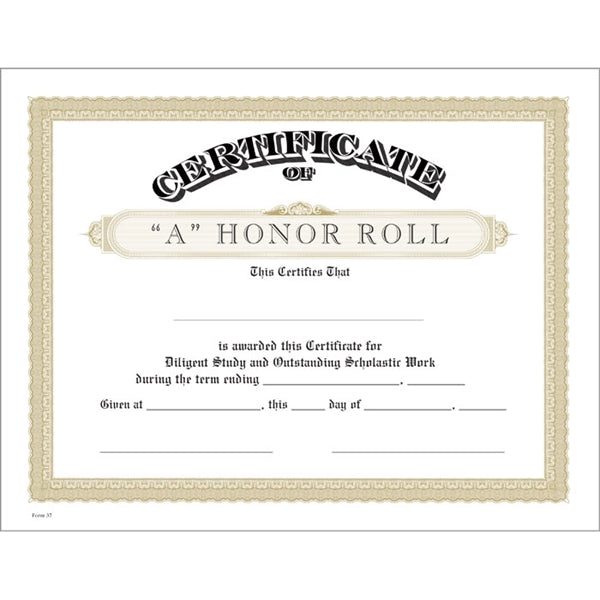 Classic Certificate