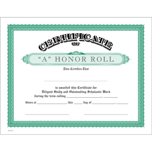 Classic Certificate