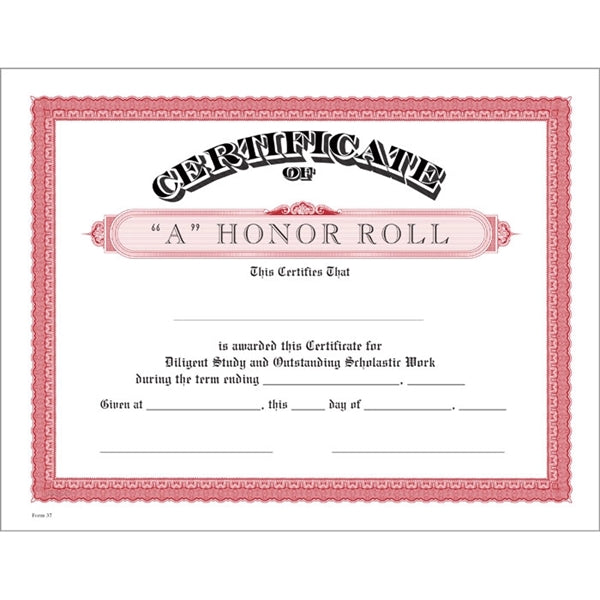 Classic Certificate