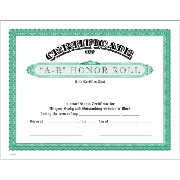 Classic Certificate