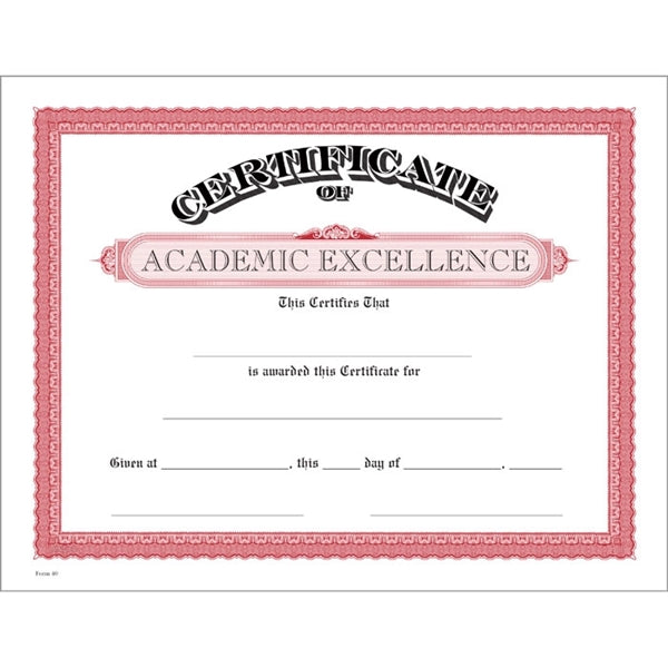 Classic Certificate Bond with Border