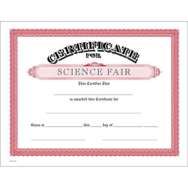 Classic Certificate