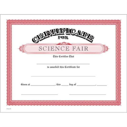 Classic Certificate