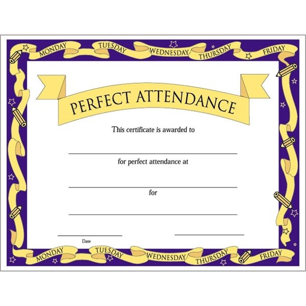 Text-weight Colorful Certificate Borders