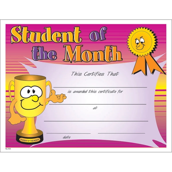 Text-weight Colorful Certificate Borders