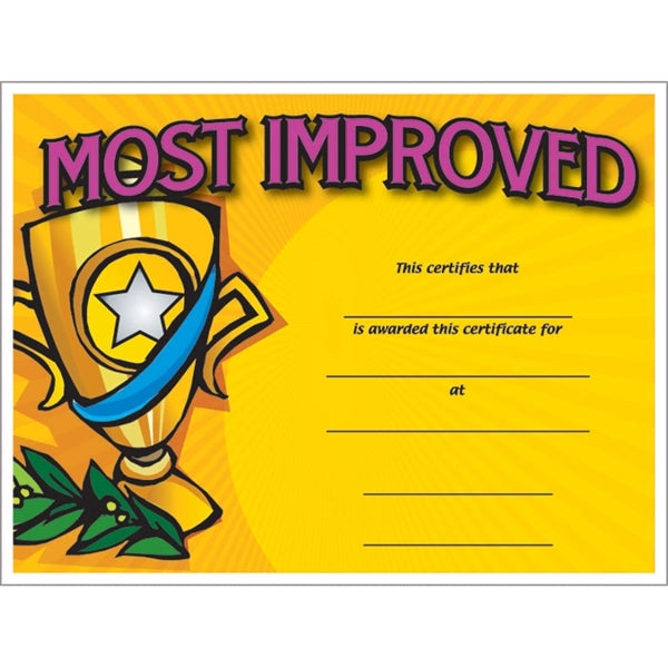 Text-weight Colorful Certificate Borders