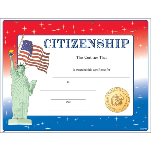 Text-weight Colorful Certificate Borders