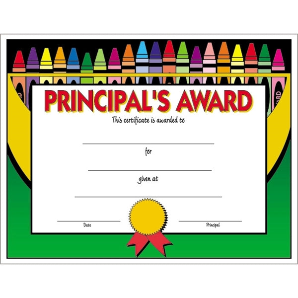 Text-weight Colorful Certificate Borders