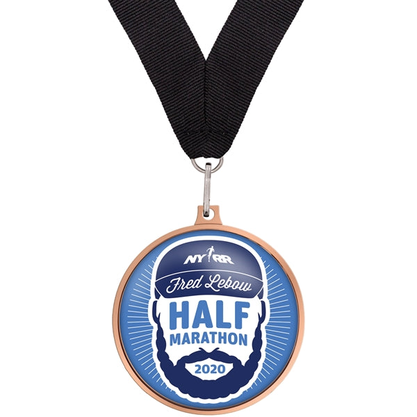 Speed Medal 2.5" w/ Full Color Imprint
