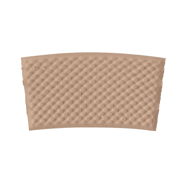 Dimpled Kraft Coffee Sleeve for 12-24 oz. Cups
