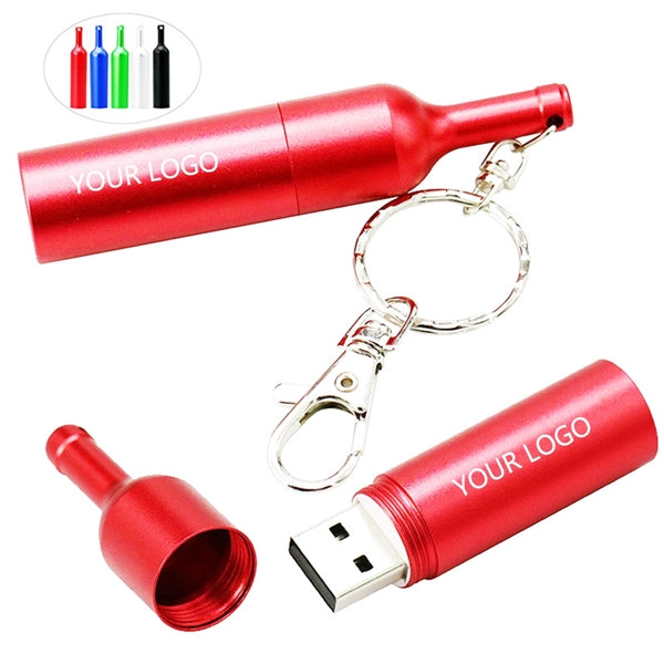 Wire Bottle Shape USB Flash Drive