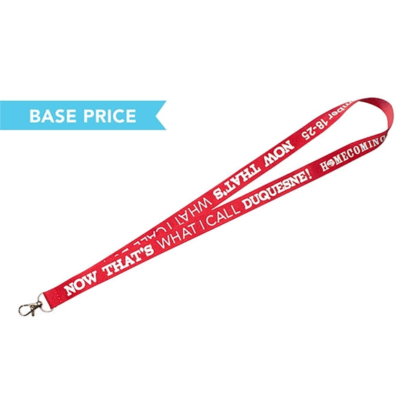 Pantone Matched Screen Print Lanyard