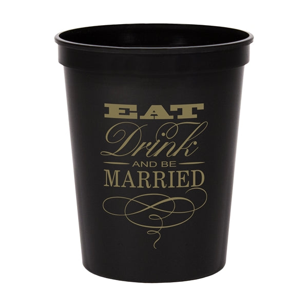 16 oz. Smooth Colored Stadium Cup