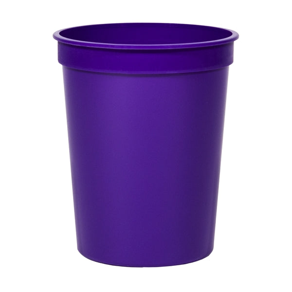 16 oz. Smooth Colored Stadium Cup