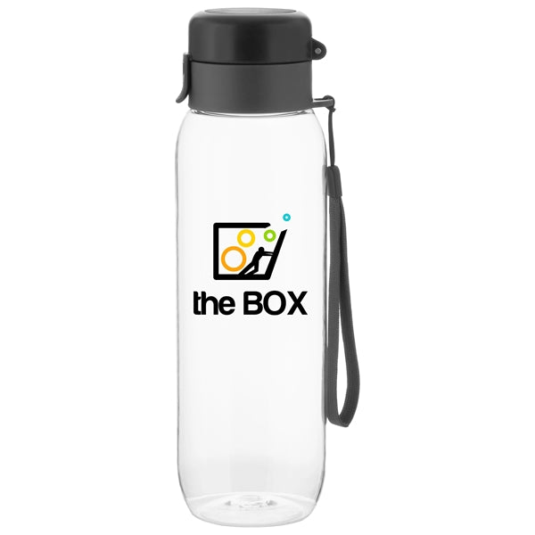 27 oz h2go Vertex Single Wall Plastic Water Bottle