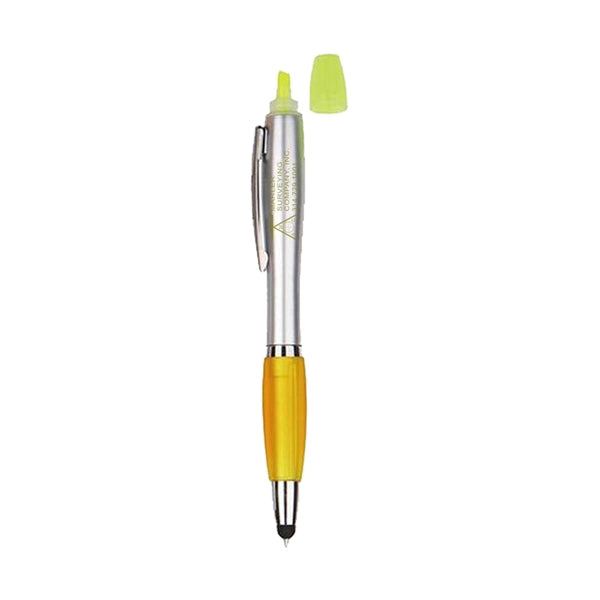 Multifunction Stylus Pen with Highlighter