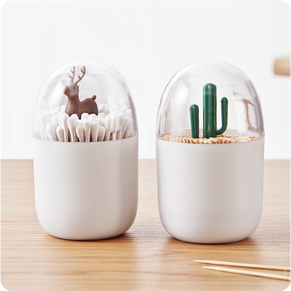 Cotton Ball Holder, Toothpick Holder, Q-tip Dispenser jars