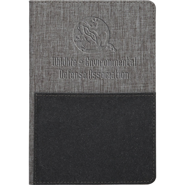Reclaimed Recycled Journal w/Tip-In