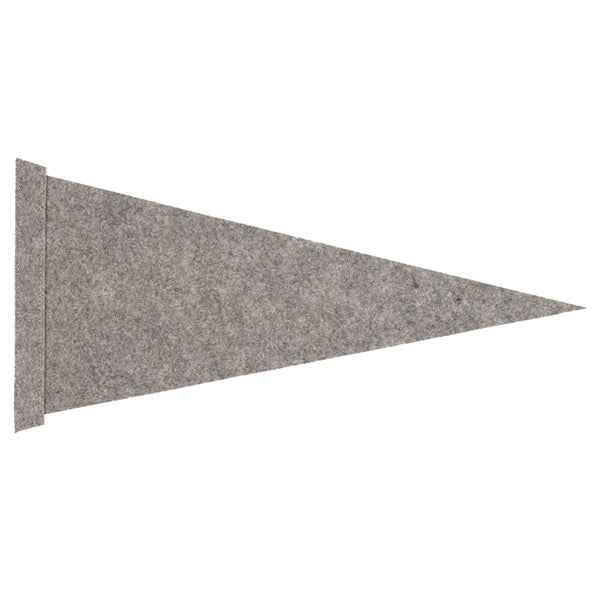 Colored Felt 8" x 18" Pennant with Strip
