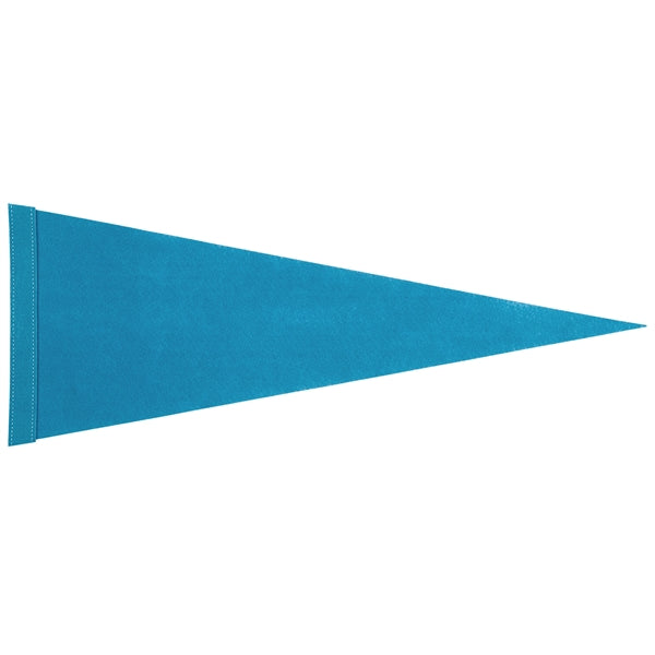 9" x 24" Colored Felt Pennant