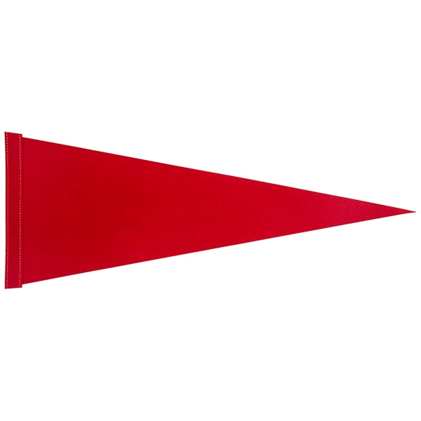 9" x 24" Colored Felt Pennant