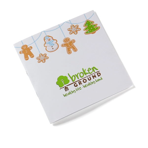 Deluxe Holiday 7" Adult Coloring Book & 8-Color Pencil Set