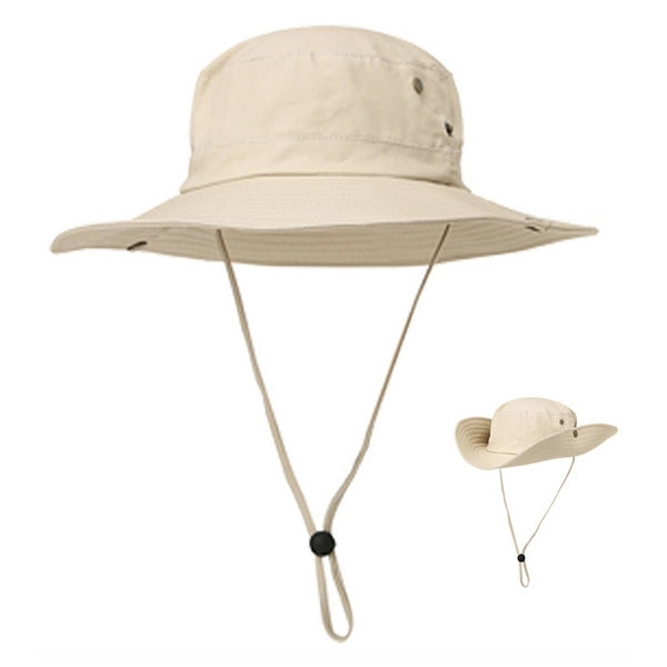 Wide Brim Bucket Windproof Fishing Hats