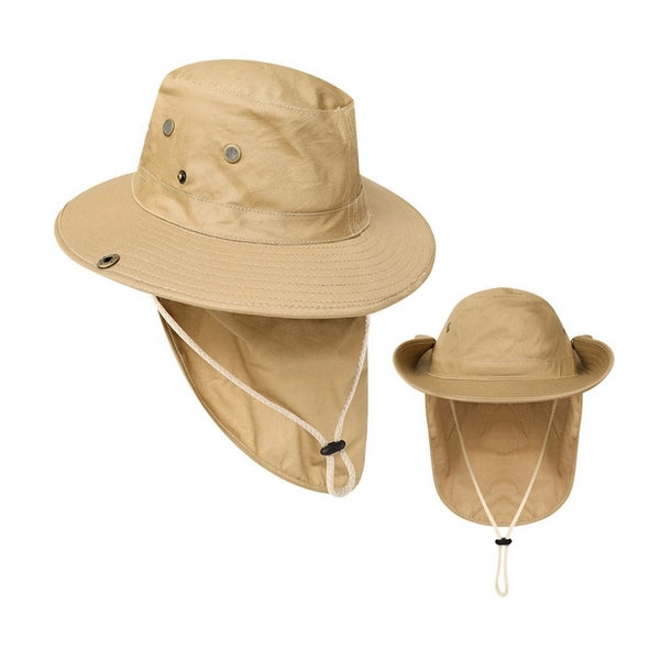 Outdoor Boys Sun Hat with Neck Flap