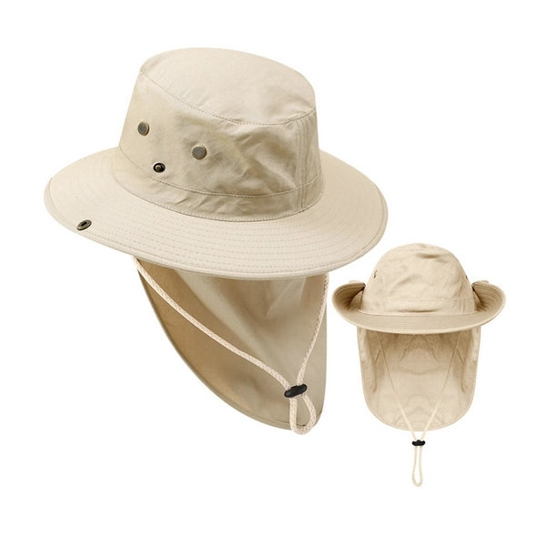 Outdoor Boys Sun Hat with Neck Flap