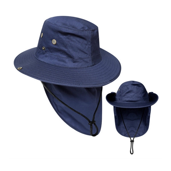 Outdoor Boys Sun Hat with Neck Flap