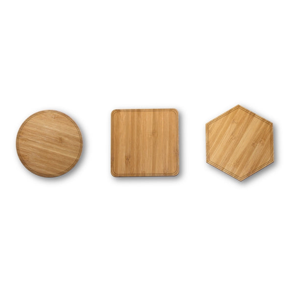 Wooden Coaster 3.5 In