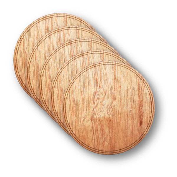 Wooden Coaster 4 In