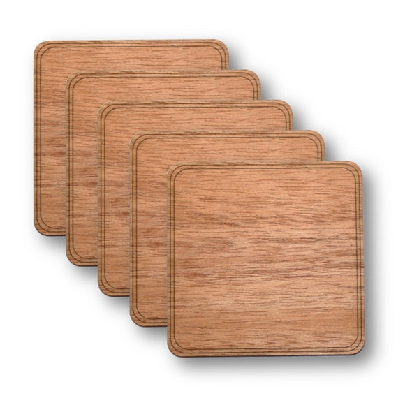 Wooden Coaster 3.5 In