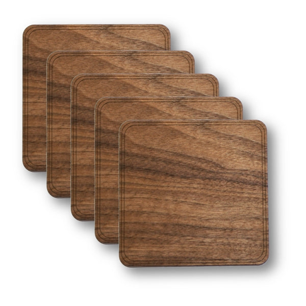 Wooden Coaster 4 In