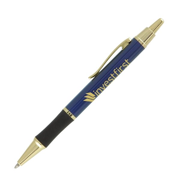 Matrix Grip Pen w/ Gold Top & Accents - LaserMax