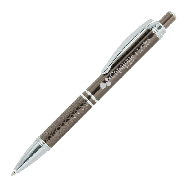 Phoenix Pen w/ Polished Chrome Accents - Standard Laser