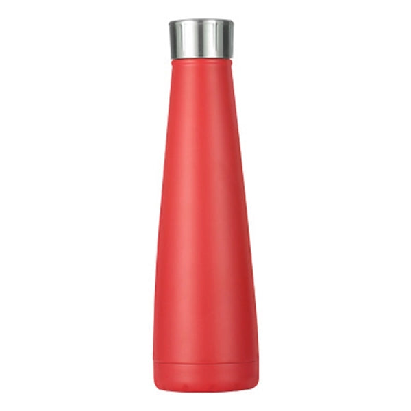 17oz. Stainless Steel Cone Shape Insulated Water Bottle