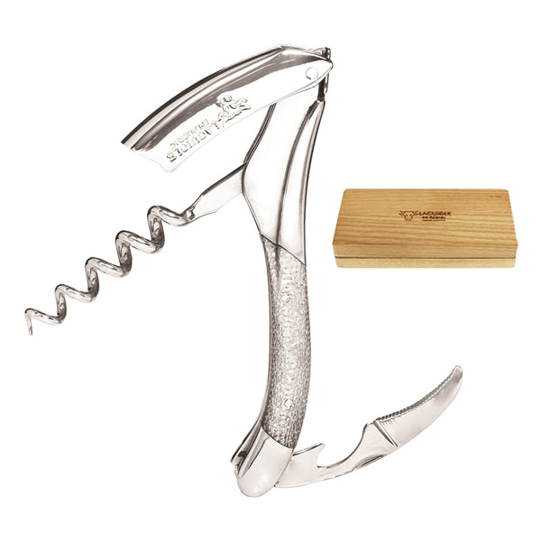Laguiole en Aubrac Corkscrew - Silver Texalium Handle
