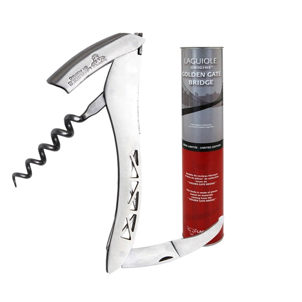 Laguiole en Aubrac Corkscrew - Polished Steel Handle