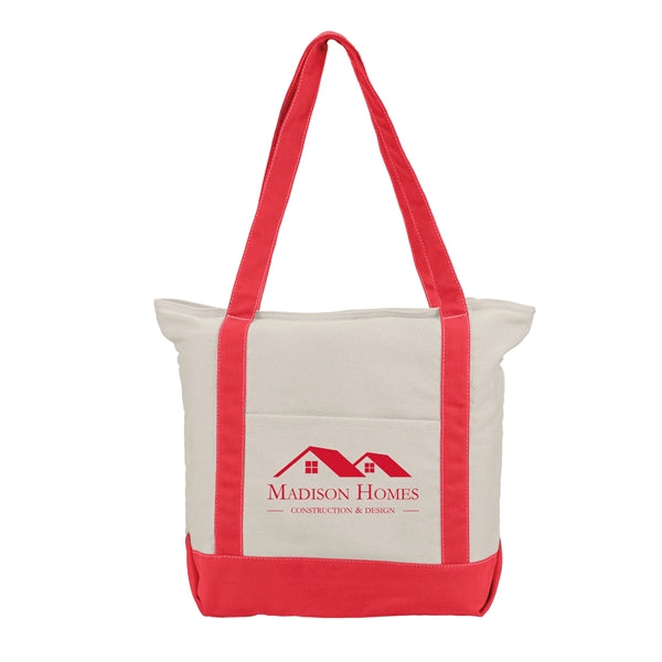 Zephyr - 12 oz. Cotton Canvas Tote Bag
