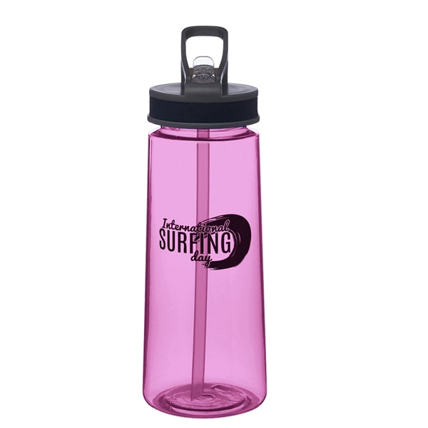 22 oz. Jog Sports Water Bottle (1 Color Imprint)