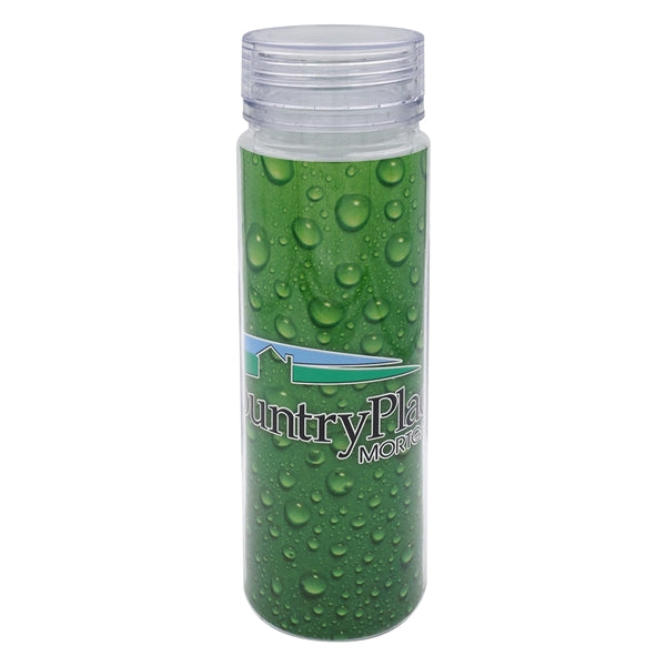 Clear View 18 oz. Full Color Insert Bottle