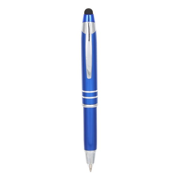Torch 2 LED Light+Stylus Metal Ballpoint