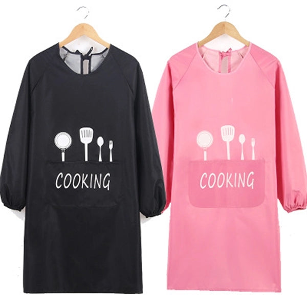 New Design Waterproof Work Apron & Smock With Long Sleeve