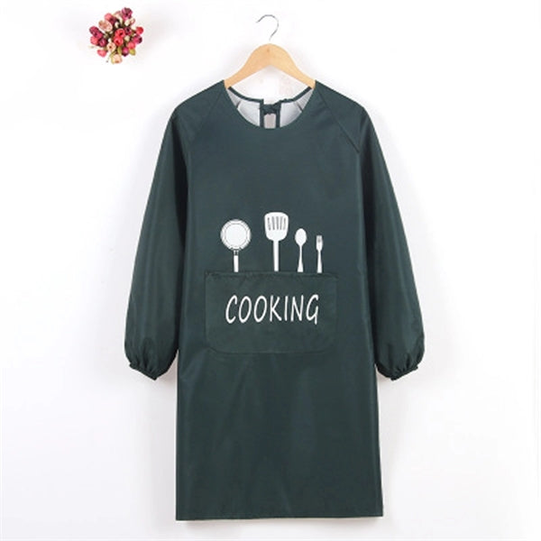 New Design Waterproof Work Apron & Smock With Long Sleeve