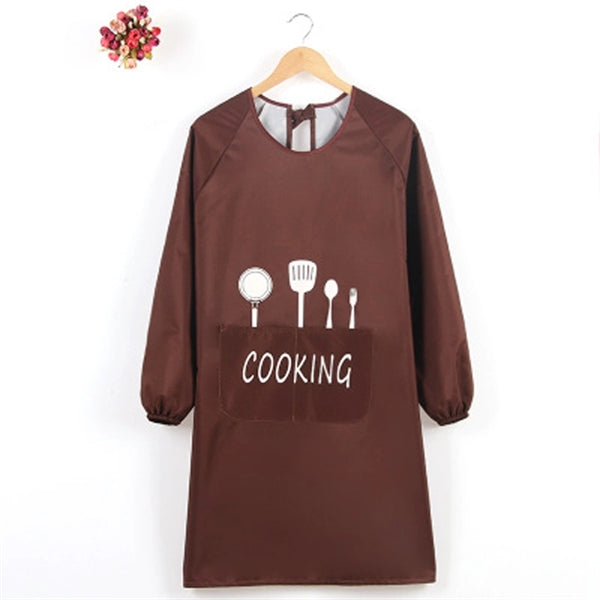 New Design Waterproof Work Apron & Smock With Long Sleeve