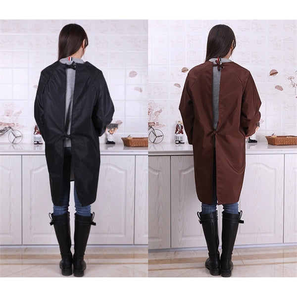 New Design Waterproof Work Apron & Smock With Long Sleeve
