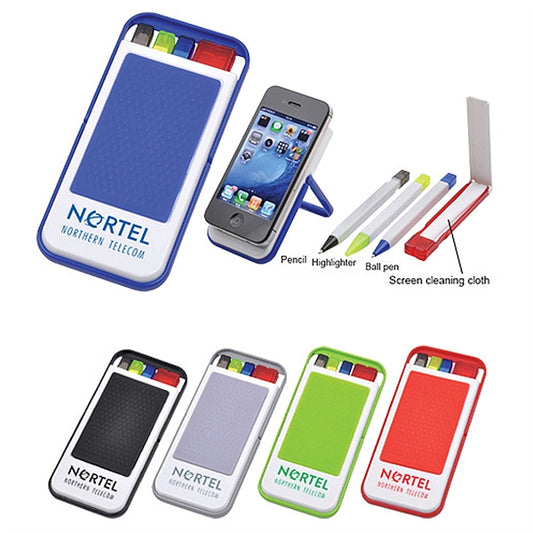 Stylus Pen with Phone Stand and Screen Cleaner