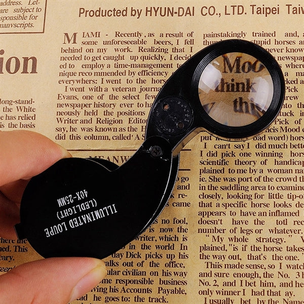 40X Foldable Loupe Magnifier